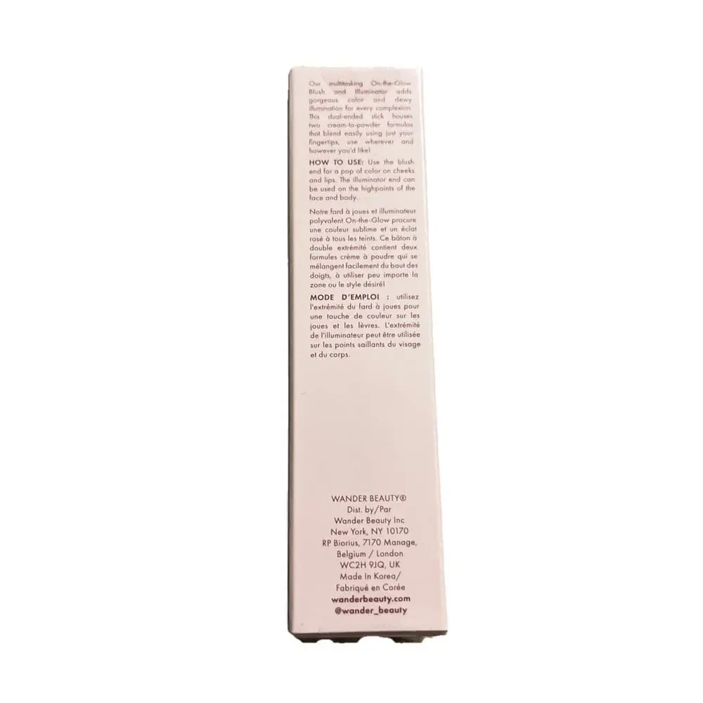 Wander On-The-Glow Blush Illuminator, In Strawberry Fields Nude Glow, New Sealed